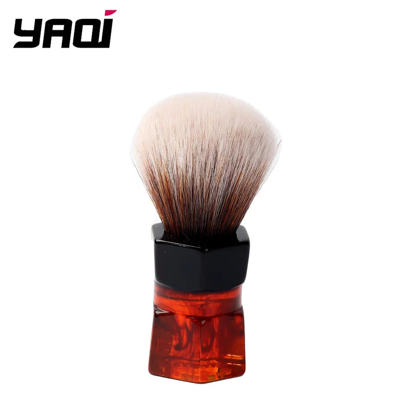 Yaqi 24mm Synthetic Hair Shaving Brush for Men - Moka Express Style