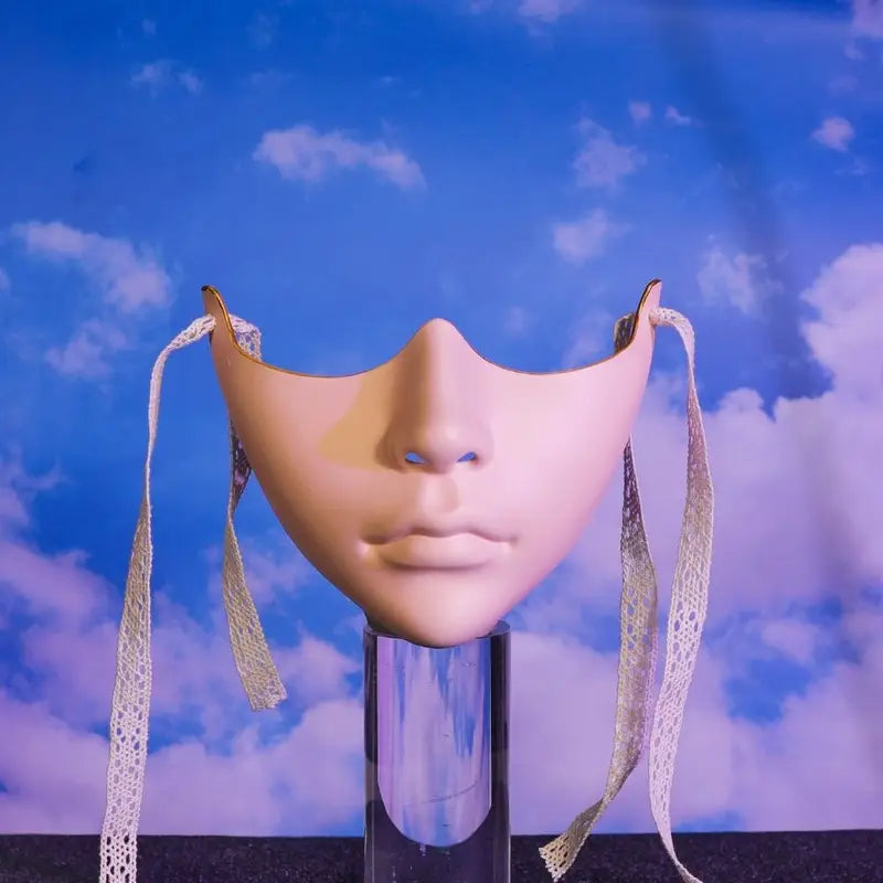 Retro Masquerade Half Face Masks for Cosplay and Costume - Multiple Colors