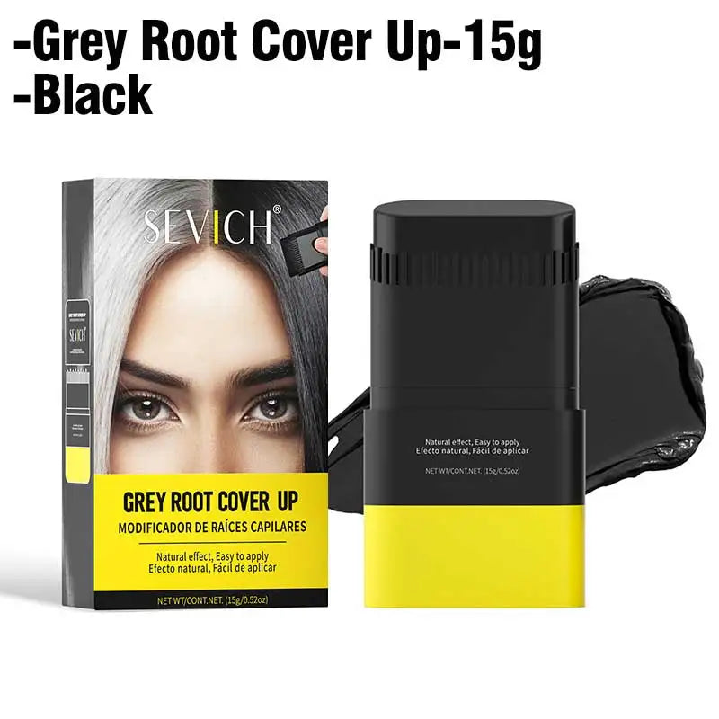 Instant Gray Hair Root Cover Up Stick for Gray White Hair Concealer & Hairline Touch-Up