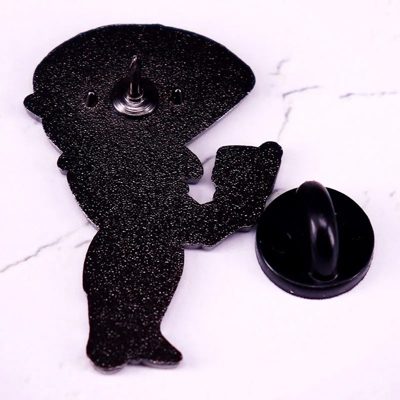 Deltarune Queen Enamel Pin Cartoon Game Character Badge