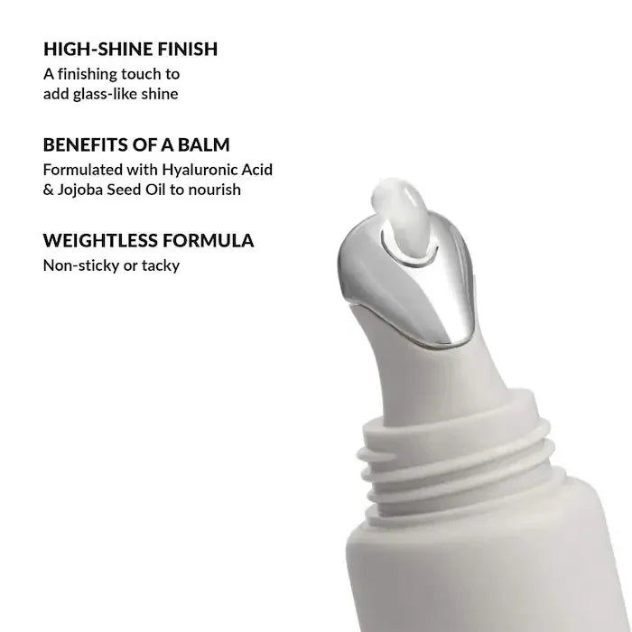 Long-lasting Lip Gloss with Hyaluronic Acid - Nourishing & Hydrating Clear Lip Care