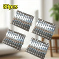 Stainless Steel Clothes Pins Set - Windproof Laundry Clips, Multi-Use Clothespins