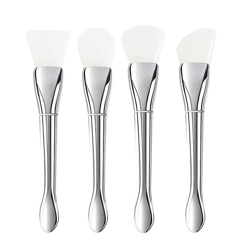 Silicone Facial Mask Brush - Soft Silicone Applicator for Face Masks & Spa Beauty Tools