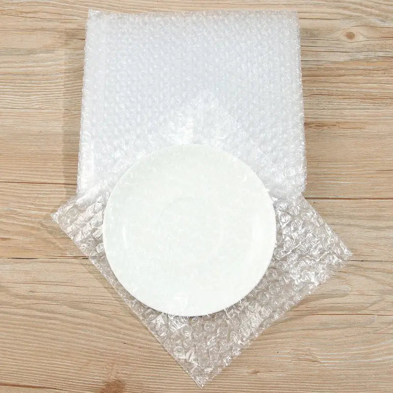 50PCS Clear Bubble Cushioning Bags - Shockproof Foam Packing Envelopes