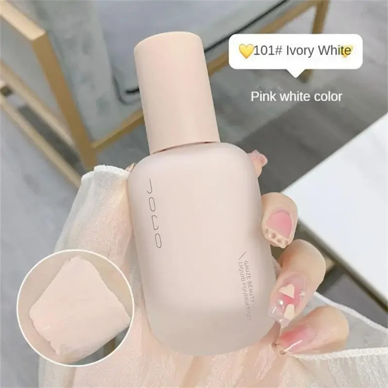 Liquid Foundation 40ml Brightening & Oil-Control Face Makeup with Long-Lasting Coverage