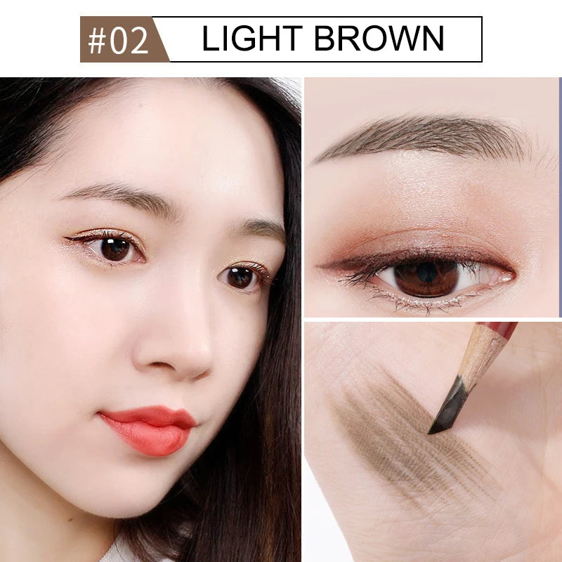 Waterproof Eyebrow Pencil with Microblading Tint - Long Lasting & Easy to Use
