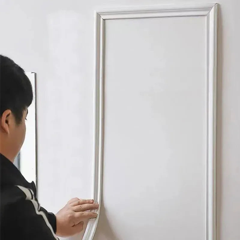 1m Self-Adhesive PVC Decorative Strip Flexible Wall Floor Cabinet DIY Sticker