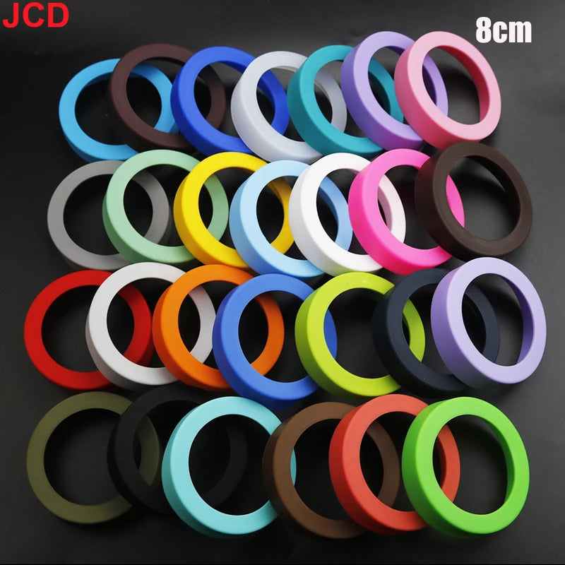 Silicone Cup Bottom Cover Anti-Skid Water Cup Protector Support 8cm