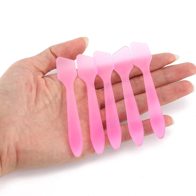 Reusable Makeup Spatula for Masks, Creams & Applications - Compact Cosmetic Tool