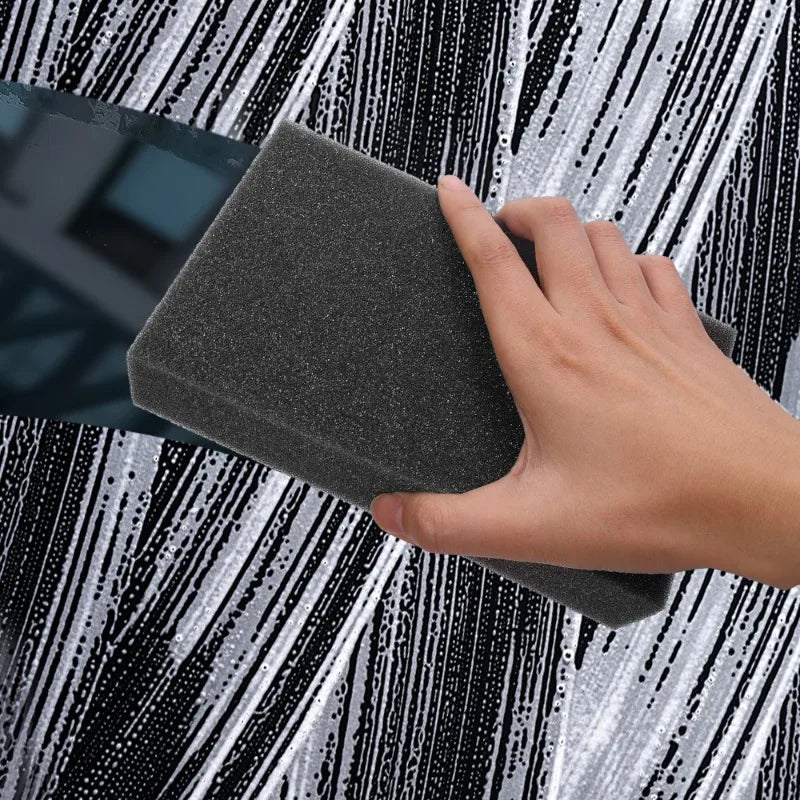 Black Car Wash Sponge Block - Absorbent, Durable, Multi-Purpose Cleaning Tool