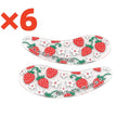 Reusable Silicone Eye Mask with Strawberry Design for Cooling and Skin Care