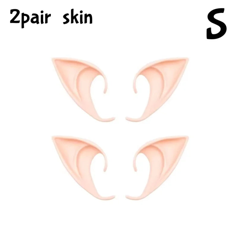 Cosplay Elf Angel Fairy Vampire Silicone Ear Tips Costume Accessories