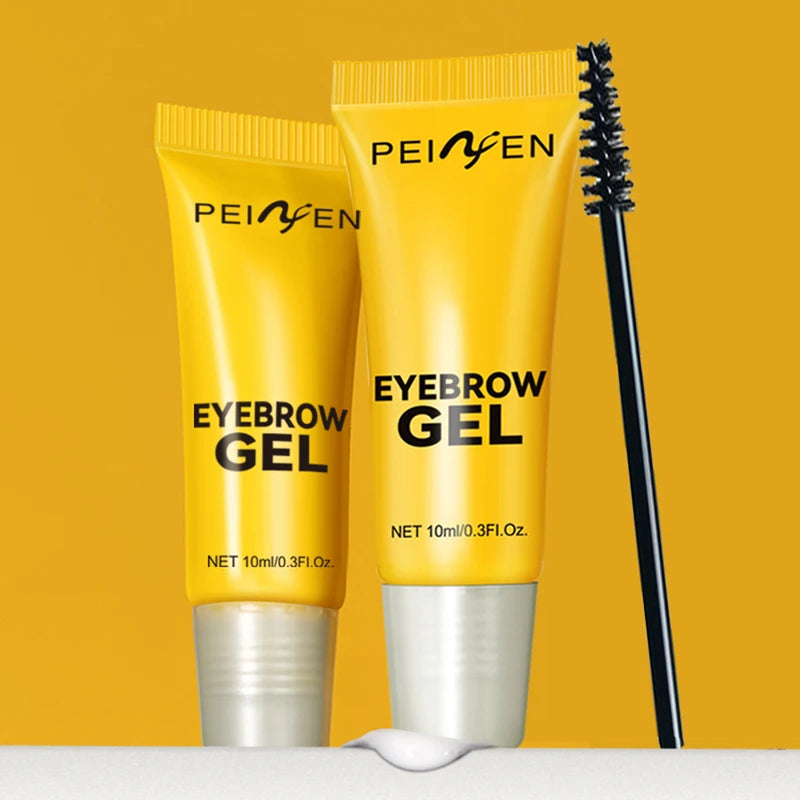 Eyebrow Shaping Gel with Brush - Strong Hold & Long-Lasting Natural Look