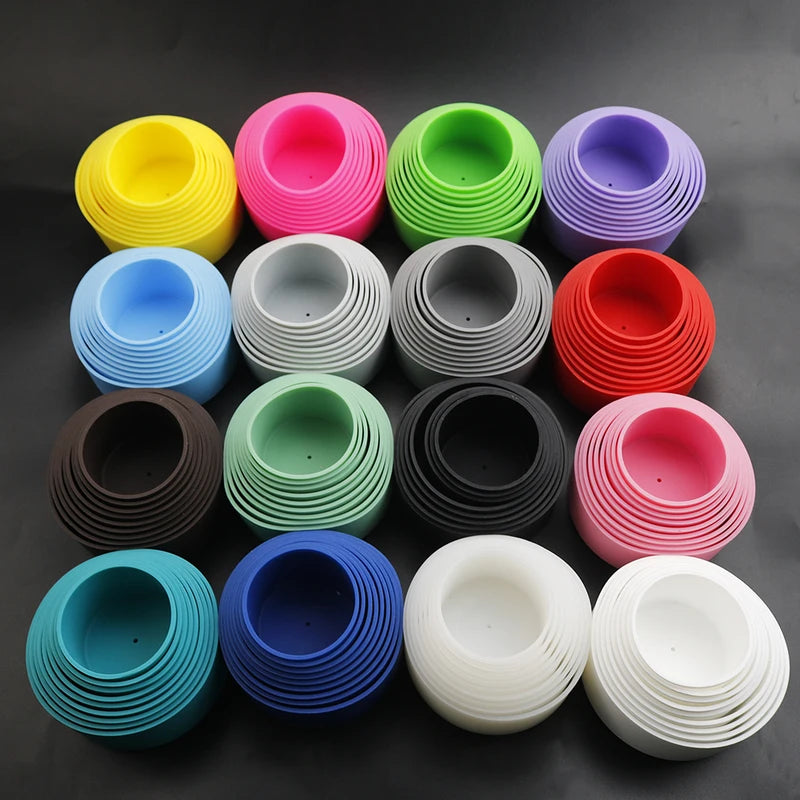 Silicone Cup Bottom Sheath Protector Sleeve for Glass Water & Tea Bottles - Anti-Damage