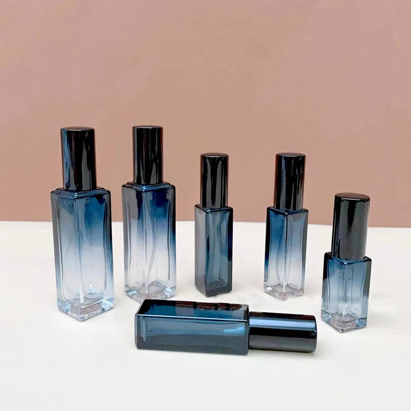 Refillable Glass Perfume Spray Bottle Set - 5ml, 10ml, 20ml Travel Vials