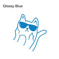Cute Cat Car Stickers Waterproof Auto Body Decals - Creative Vehicle Decoration