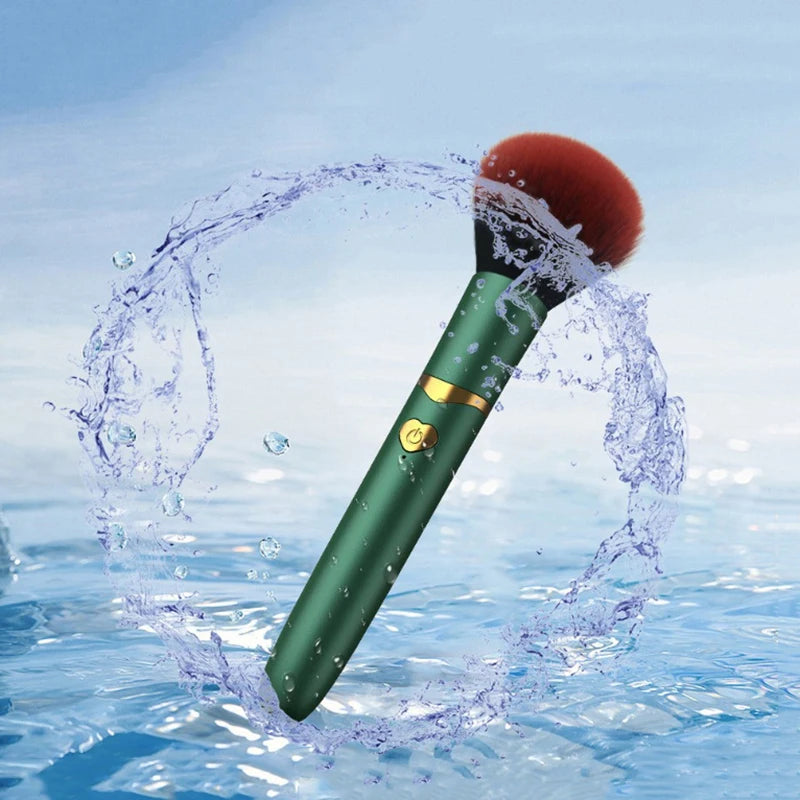 Electric Foundation Makeup Brush Vibrating Multi-Function Portable Cosmetic Tool