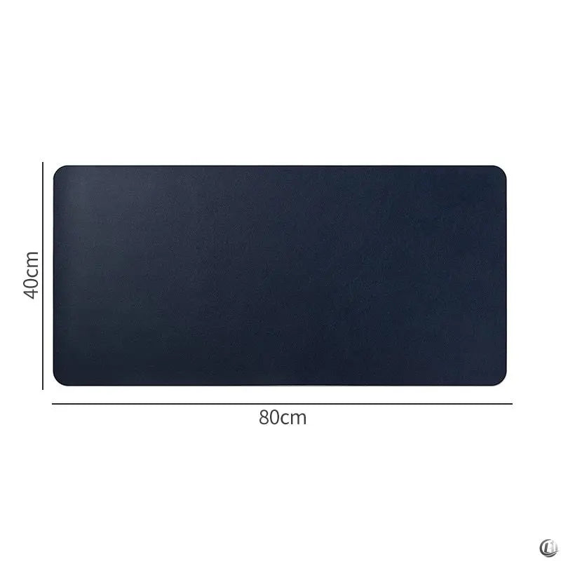 Large 70x35cm Waterproof PU Leather Desk Pad Mouse Mat for Office & Gaming