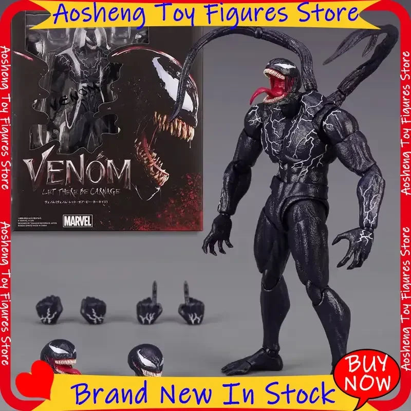 Venom Legends Action Figure with Movable Joints - Collectible Movie Character Statue