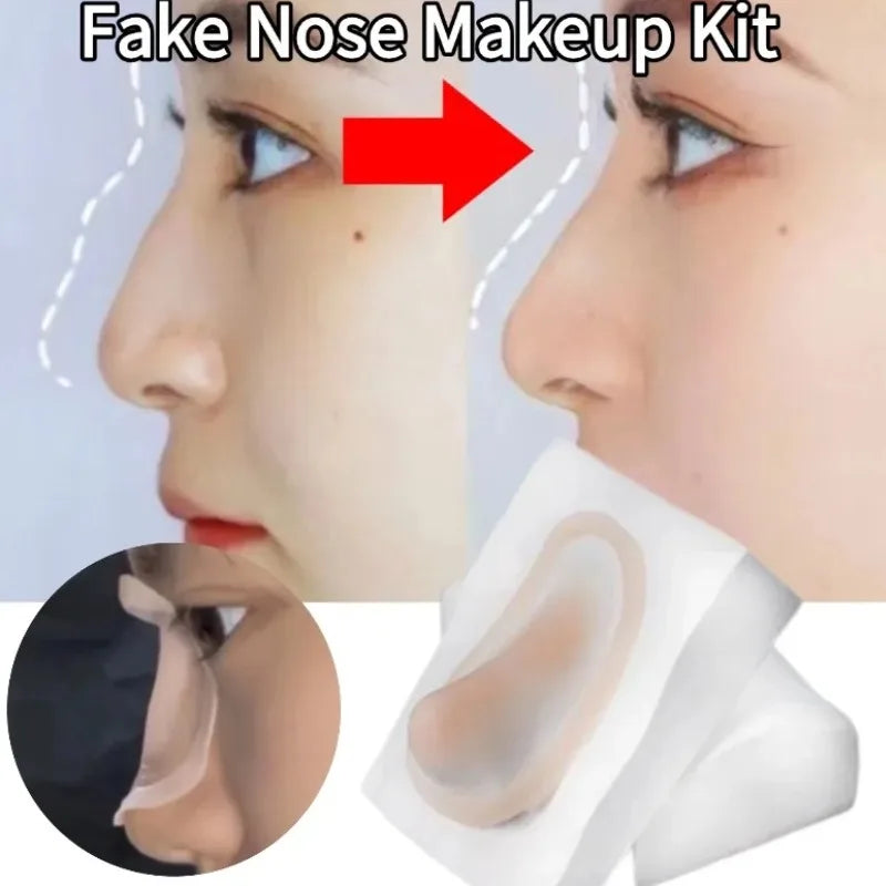Reusable Silicone Fake Nose Cosplay Kit for Halloween and Comic Con
