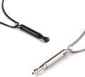Titanium Steel Breathing Necklace for Anxiety Relief and Smoking Cessation