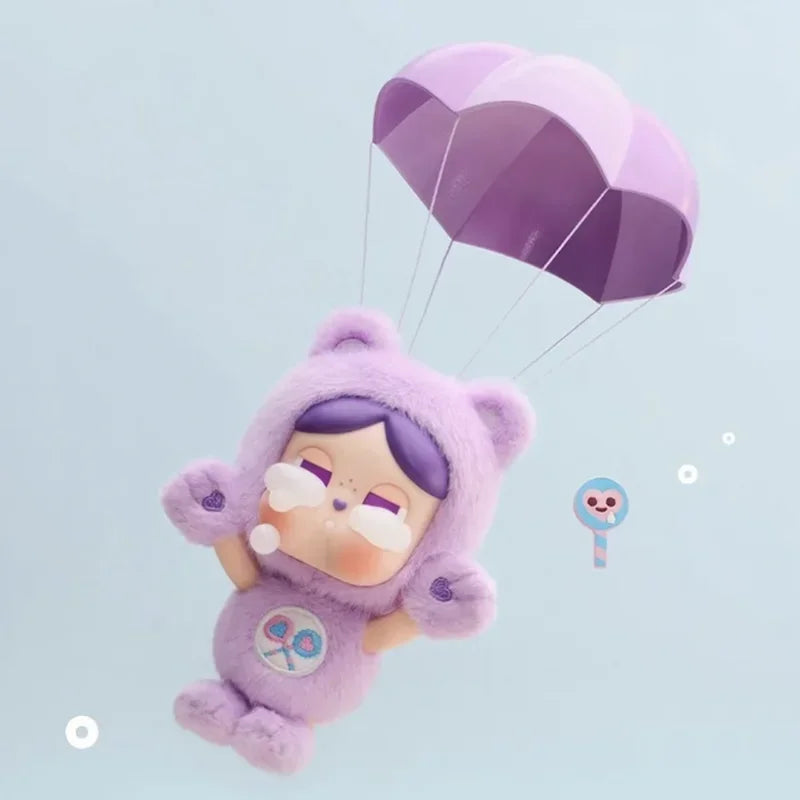 Pop Mart Crybaby Care Bears Vinyl Plush Pendant Blind Box Toy - Mystery Figure Ornament