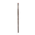 Piccasso Grey Makeup Brush Flat Head Eyeliner Brush Fiber Hair Solid Wood Professional Beauty Tool