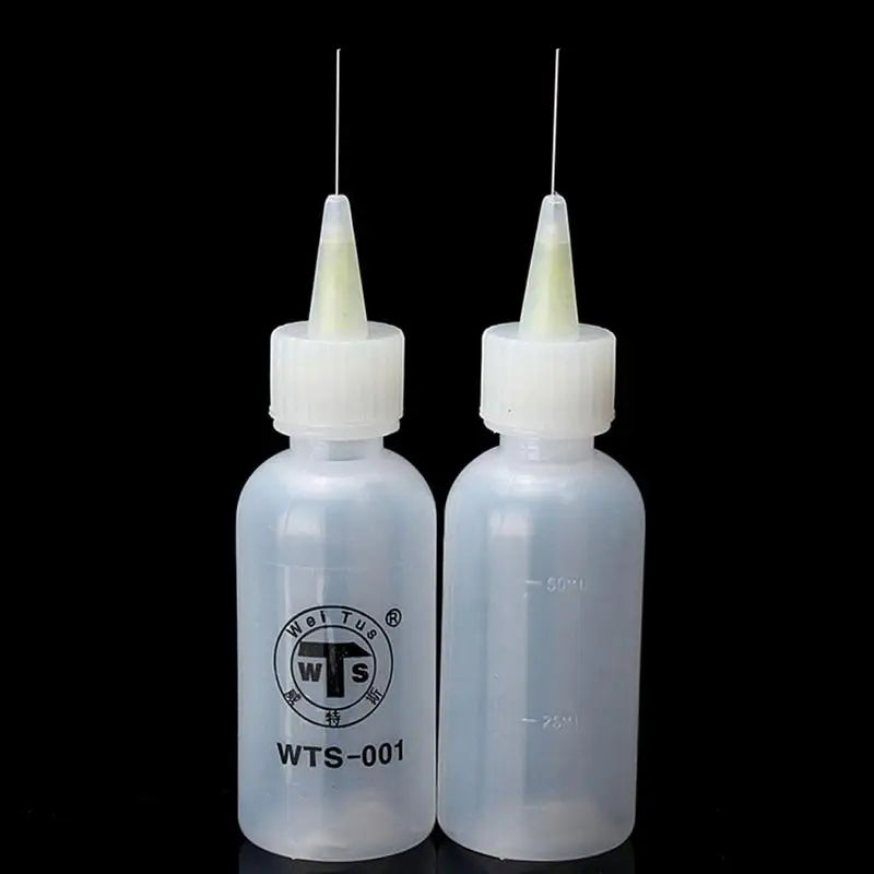 50ml Leakproof Syringe Bottle with Needle for Precise Liquid Application
