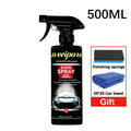 Car Coating Spray with Quick Effect & Scratch Protection - Vehicle Wax & Glass Cleaner
