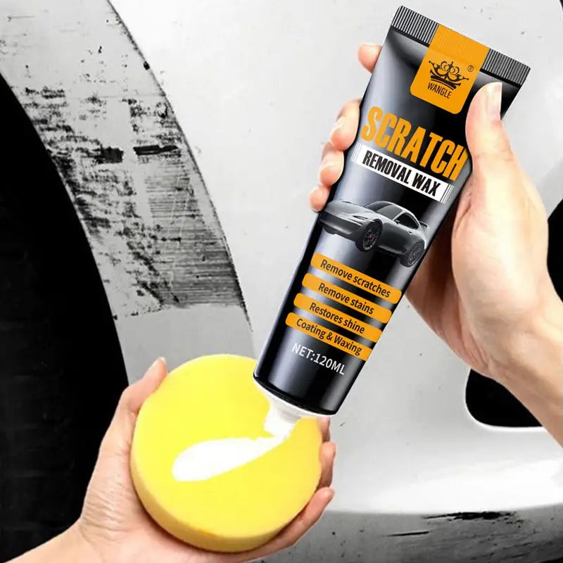 Car Scratch Remover Wax - Automotive Paint Care & Polishing Tool