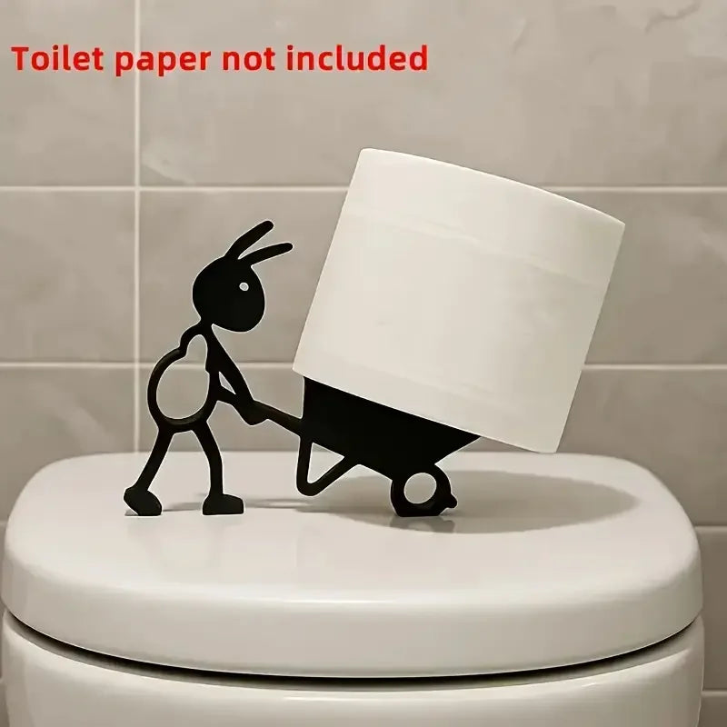 Ant Tissue Holder with Stable Base - Creative Home Decor for Bathroom, Living Room, Bedroom