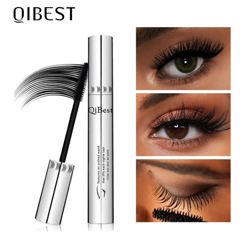 Waterproof 4D Lengthening Mascara with Curl & Volume for Women - 5g