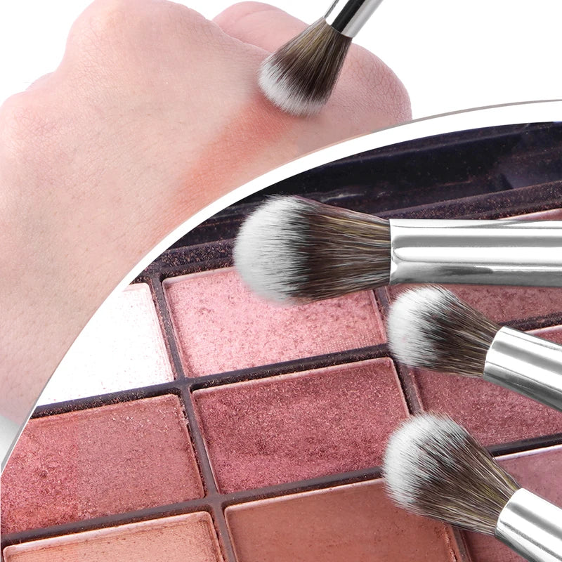 5PCS Makeup Brush Set - Concealer, Eyeshadow, Shader, Face & Cosmetic Brushes