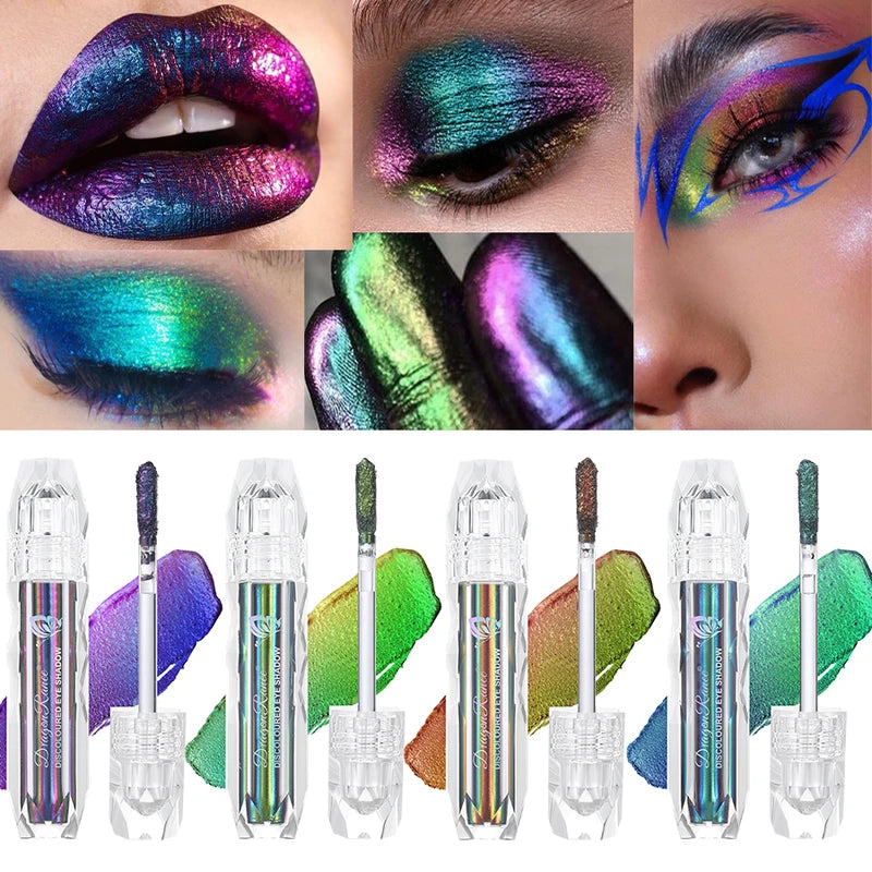 Multicolor Long-Lasting Lip Gloss with Moisturizing Non-Stick Cup - Brightening Liquid Lipstick