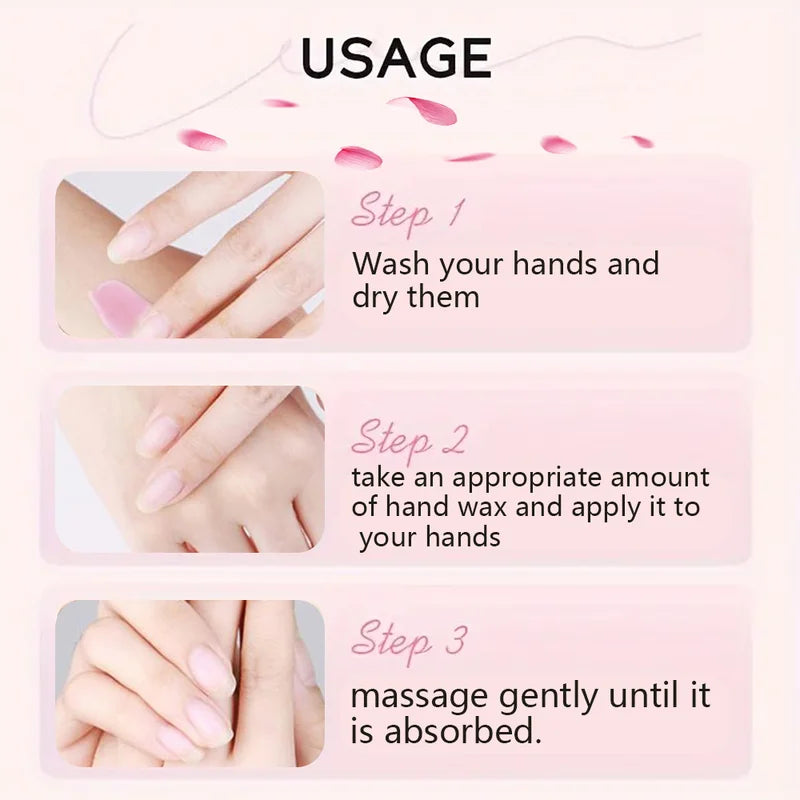 Cherry Scented Hand and Foot Wax - Moisturizing Paraffin with Glycerin & Honey