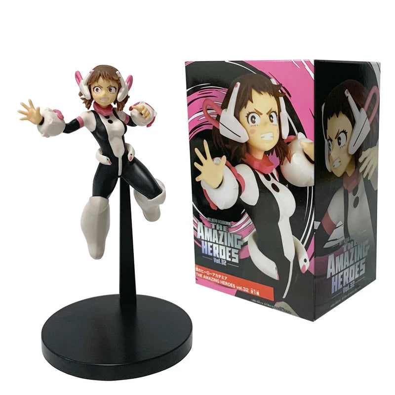 18cm Anime Action Figures - Boku No Hero Academia Uraraka Midoriya Bakugo Collection