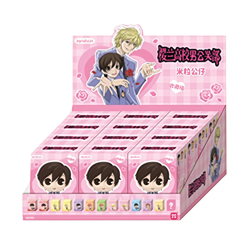 Anime Action Figures Blind Box Set - Tamaki Suou & Morinozuka Characters, Collectible PVC Toys, Multiple Colors