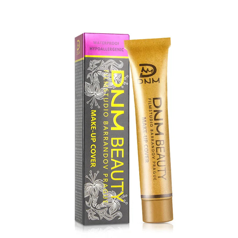 High Coverage Moisturizing Face Concealer Cream Waterproof Foundation