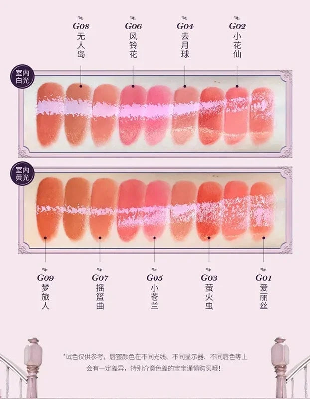Long Lasting Moisturizing Lip Gloss with Film-Forming Shine - All Lip Colors