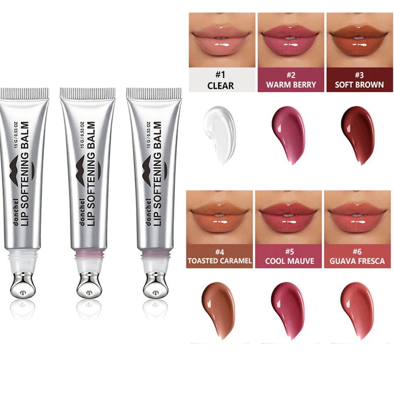 Moisturizing Lip Gloss with High Shine & Volumizing Effect - Natural Lip Care