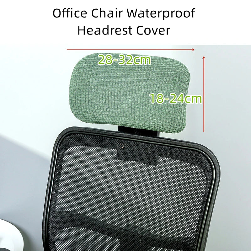 Universal Jacquard Chair Headrest Cover Seat Slipcover for Living & Dining Room