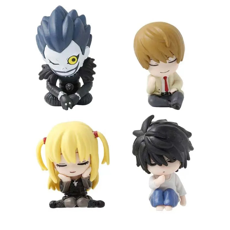 Death Note Q-Style Sleeping Character Mini Car Decoration Anime Gift Set