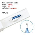 Hair Transplant Implanter Pen with Sapphire Blade - Follicle & Eyebrow Planting Tool