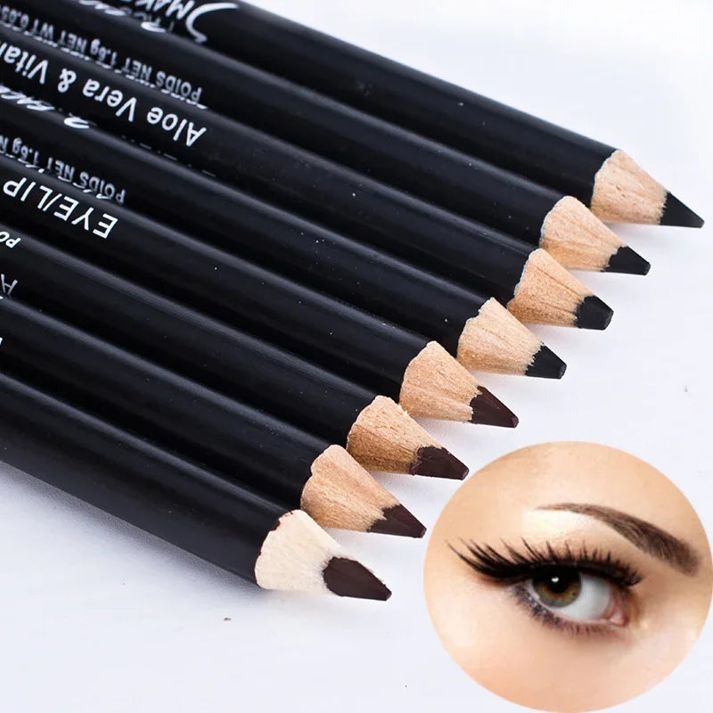 Waterproof Eyeliner & Eyebrow Pencil - Lasting Cosmetics for Precise Makeup