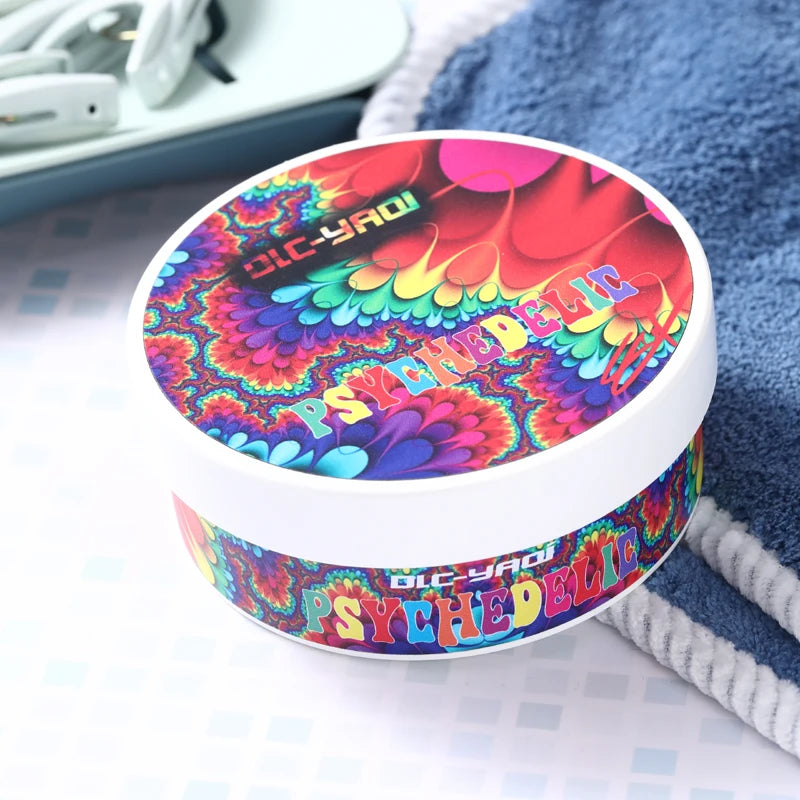 Yaqi Psychedelic Artisan Shaving Soap 170g for Men - Moisturizing & Premium