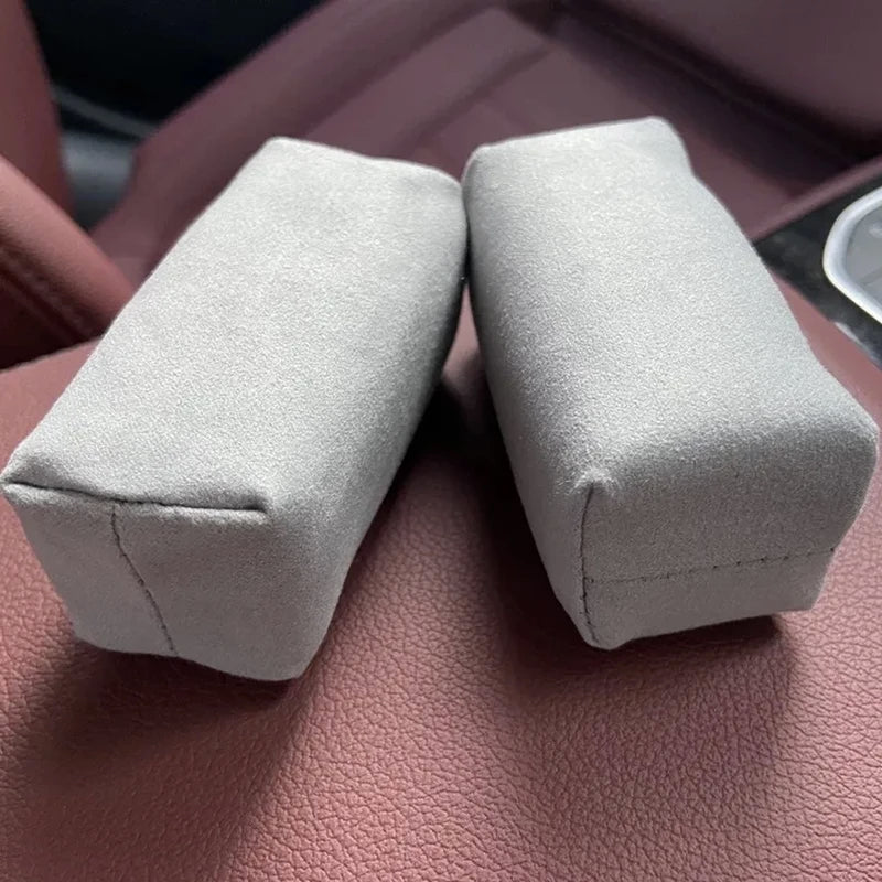 10 pcs Car Detailing Suede Applicator Pads for Ceramic Coating and Paint Care