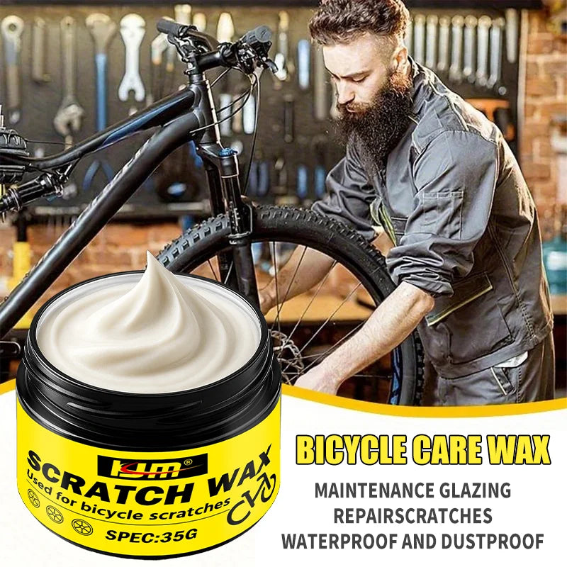 Bicycle Frame Scratch Repair Wax - Polishing & Protection for Bike Frames