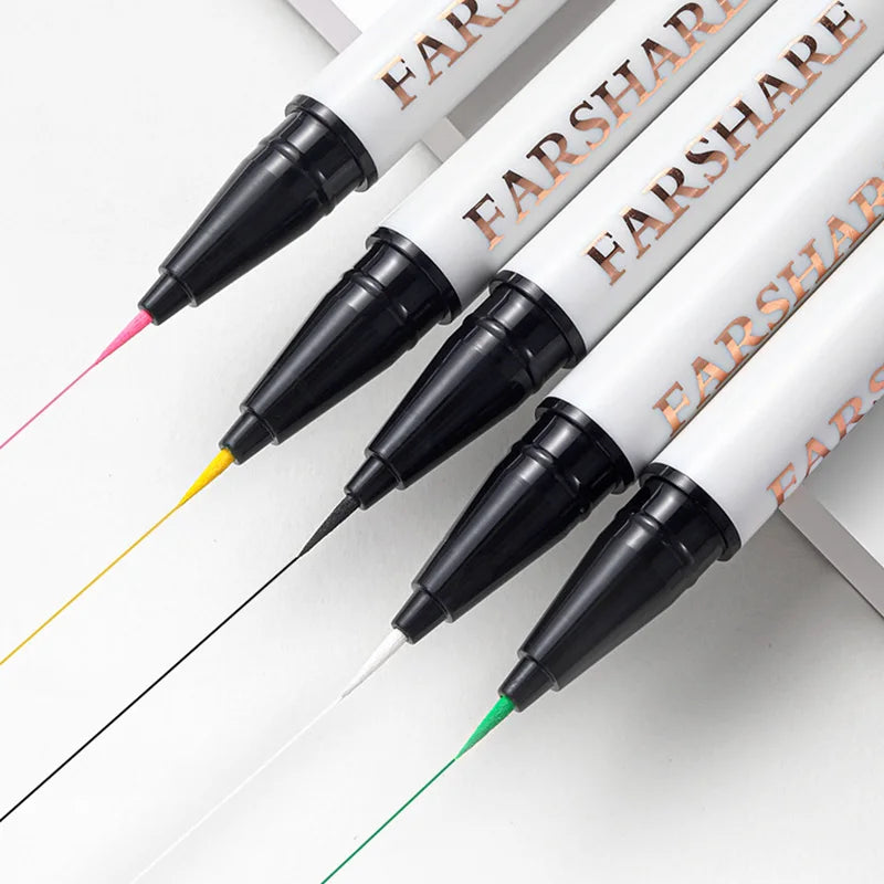 Waterproof Colorful Liquid Eyeliner Pen - Lasting, Quick-Dry, Easy To Use