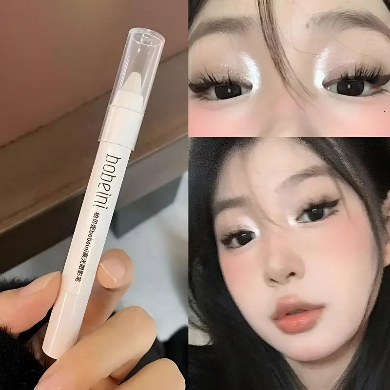 Matte & Shimmer Eye Highlighter Stick for Under Eye Brightening & Eye Makeup