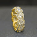 Dazzling Cubic Zirconia Ring for Women Wedding Bridal Jewelry Exquisite Gift